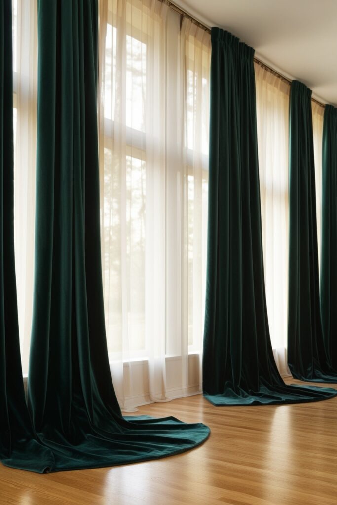Rich Drapery and Window Treatments