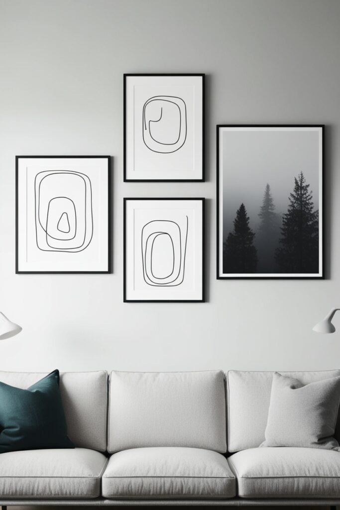 Scandinavian Gallery Wall