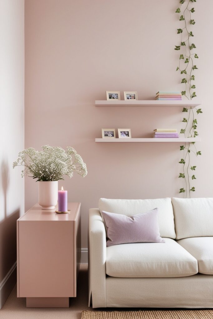 Sofa and Slim Table Combo