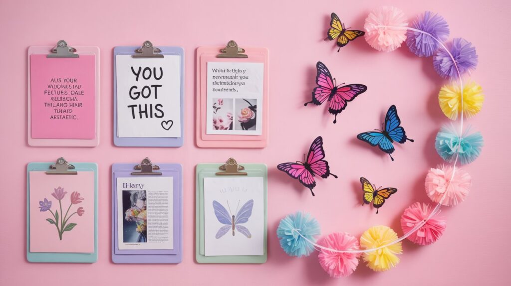 diy decorated wall