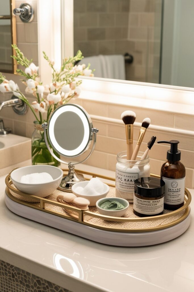 DIY face mask station