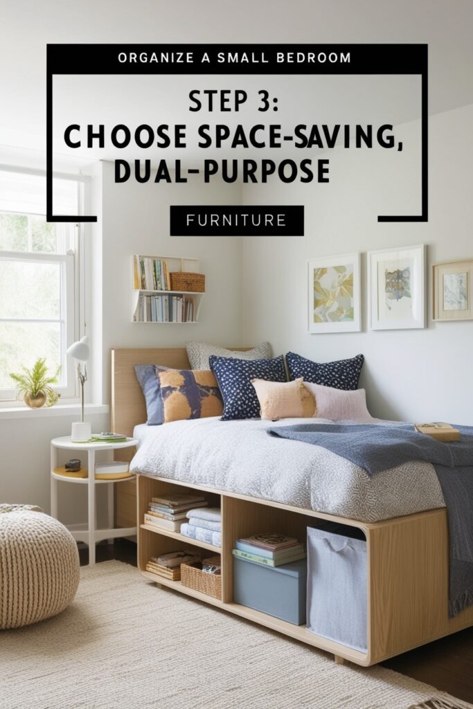 Space-Saving, Dual-Purpose Furniture
