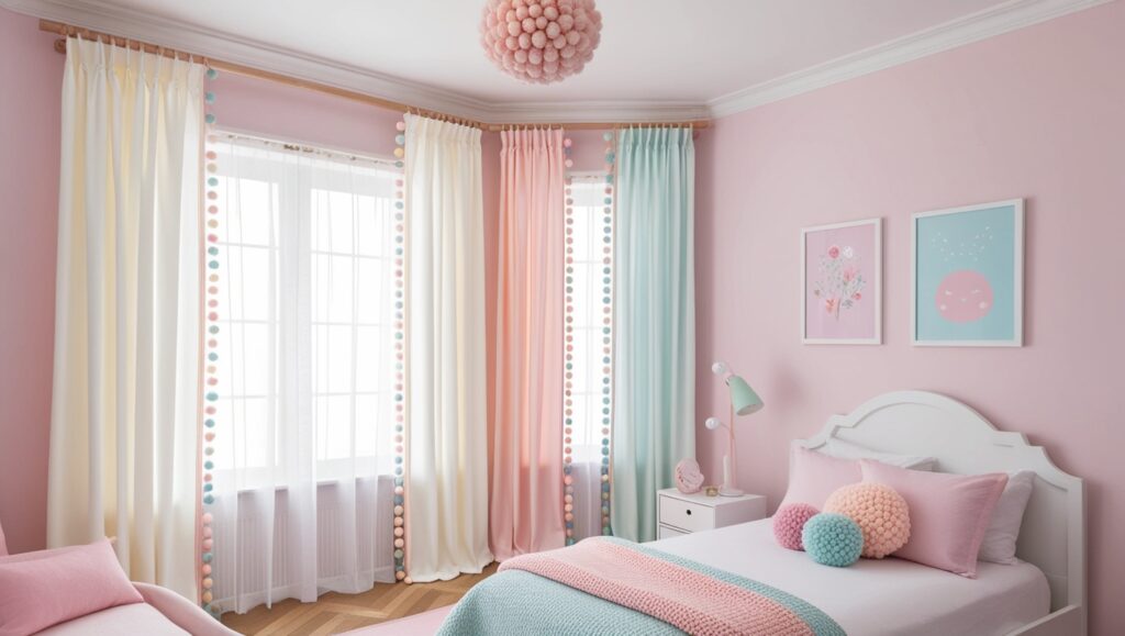 bedroom curtains
