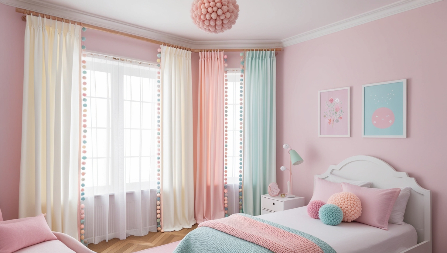 bedroom curtains