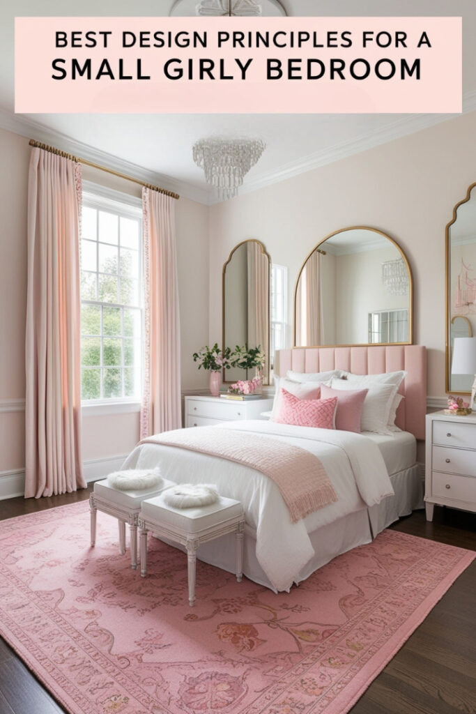 best design principles for a small bedroom