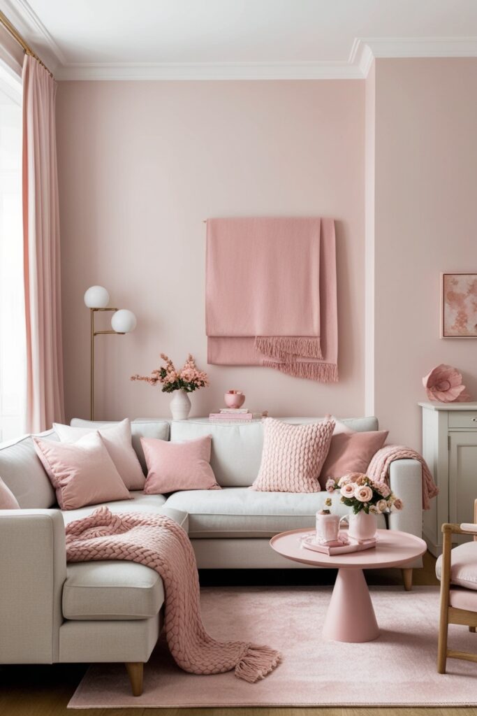 blush-toned color palette