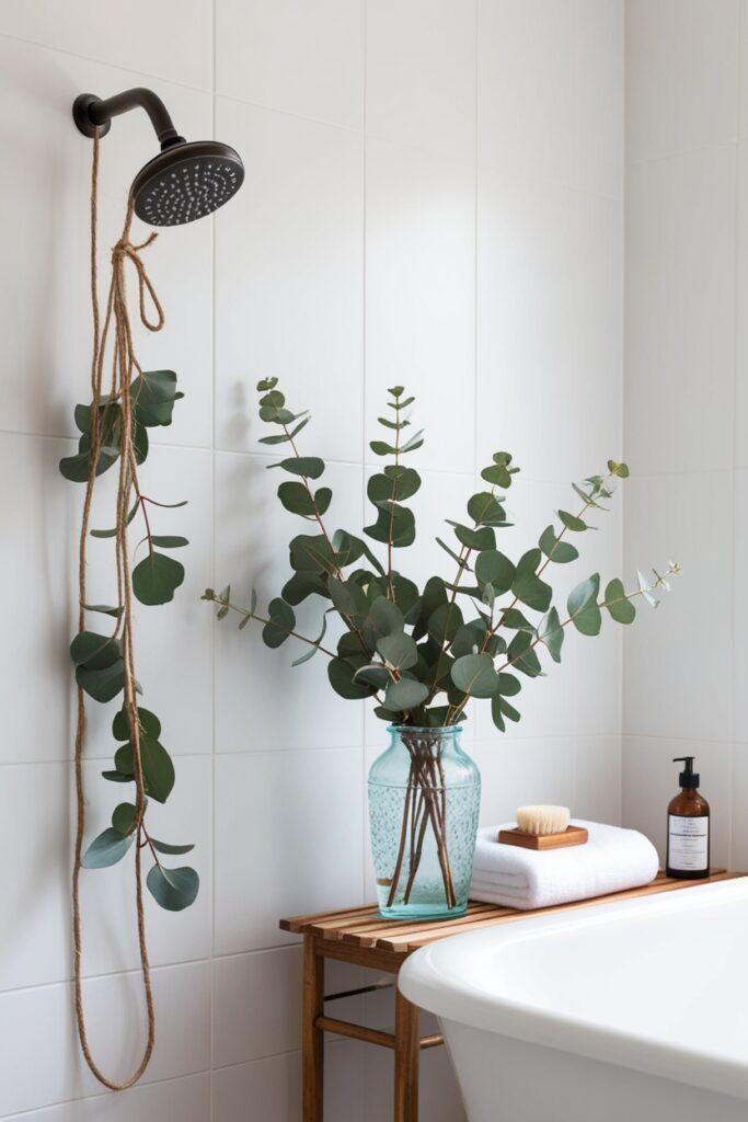 eucalyptus for a fresh spa scent