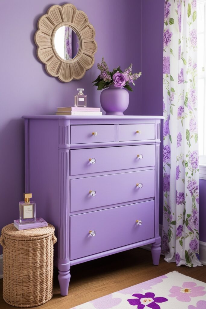 ilac or violet dresser