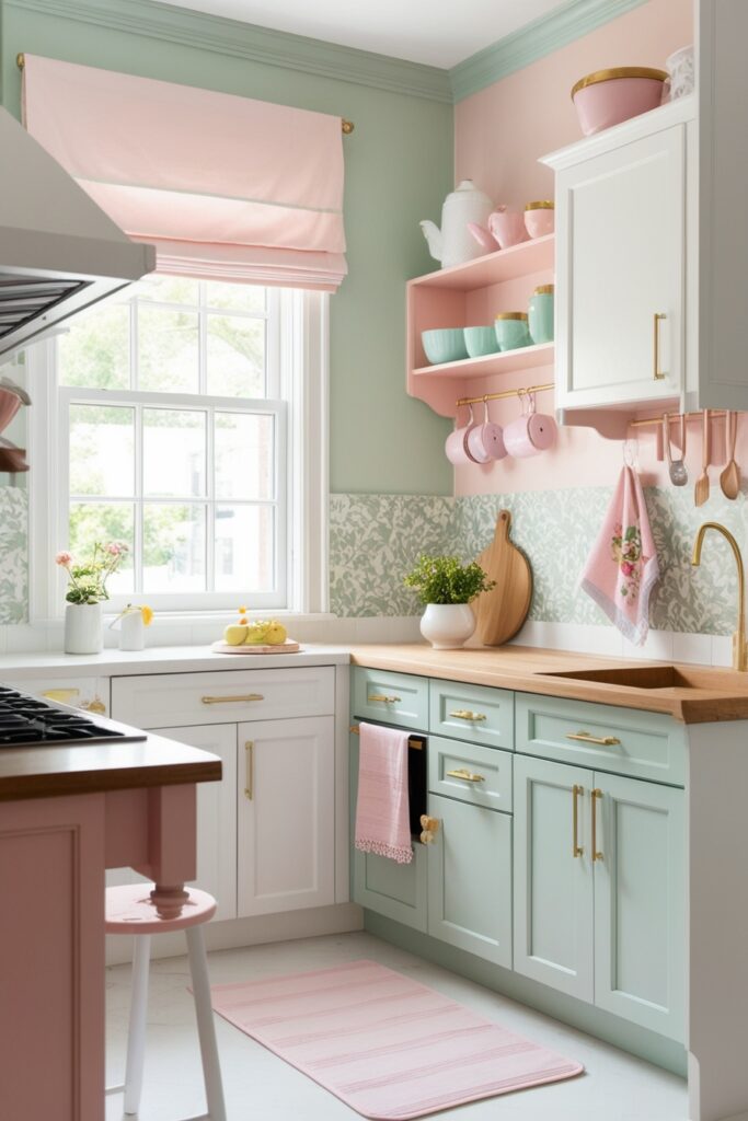 soft pastel color scheme