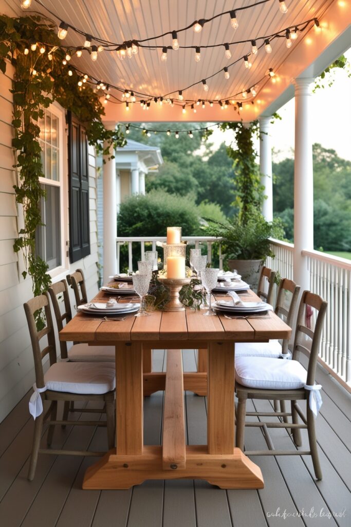 Back Porch Dining