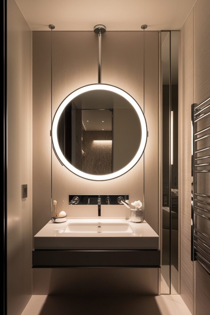 Backlit Mirror