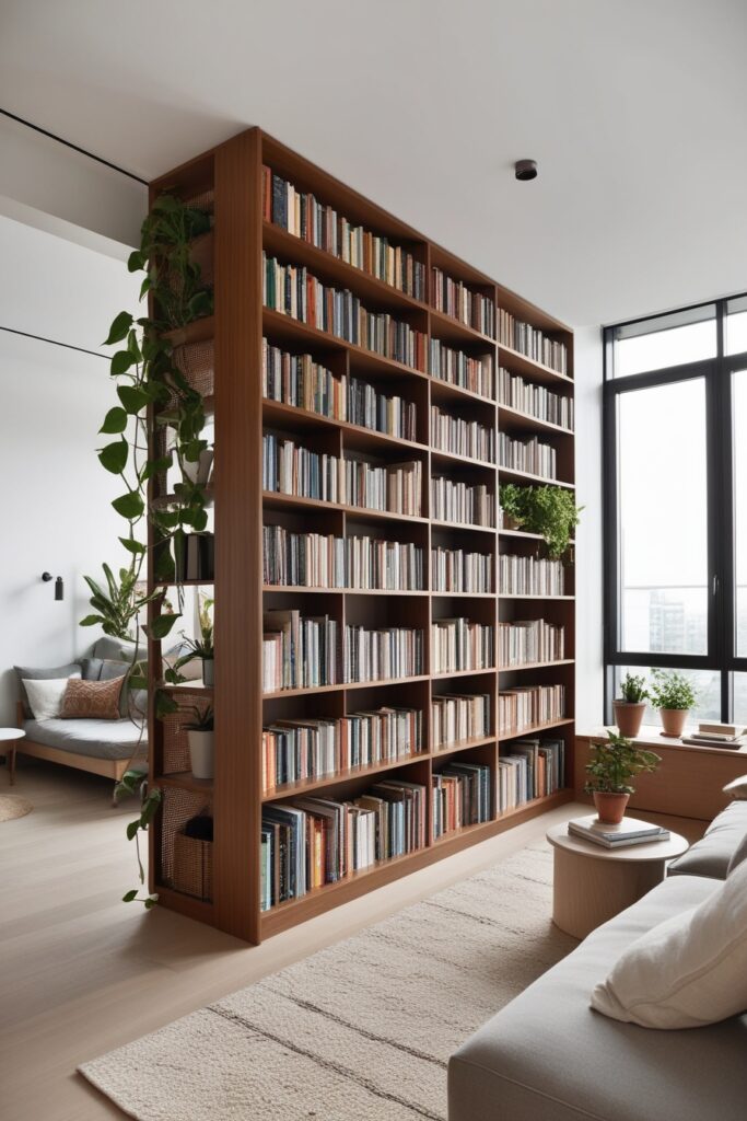 Bookshelf as a Wall