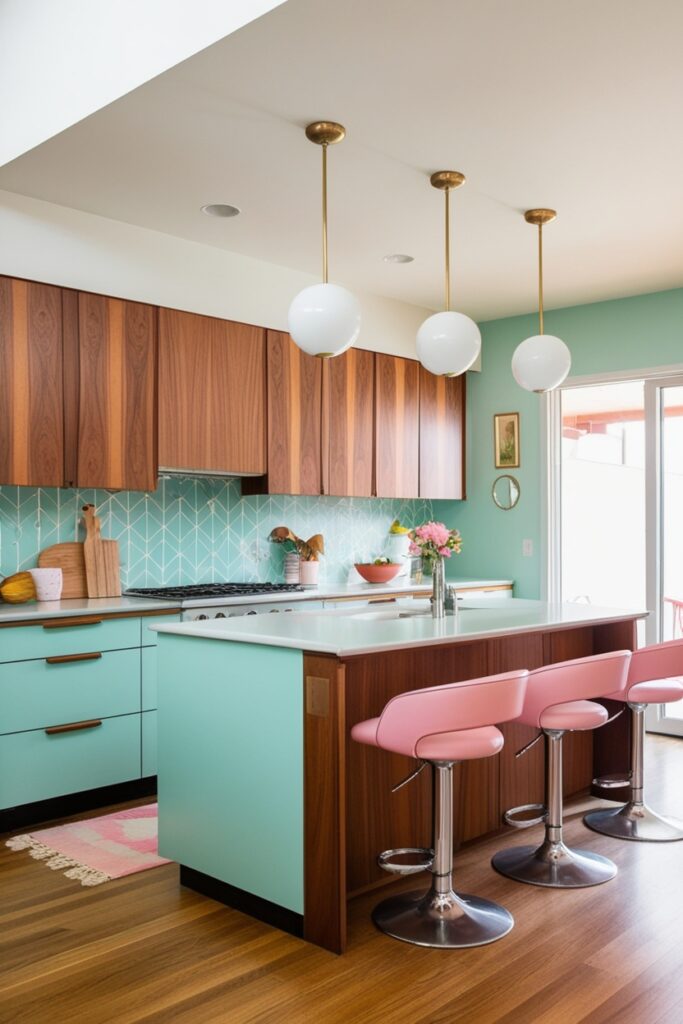 Mid-century modern kitchen