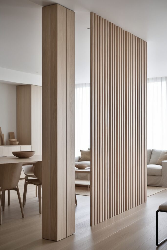 Wooden Slat Wall