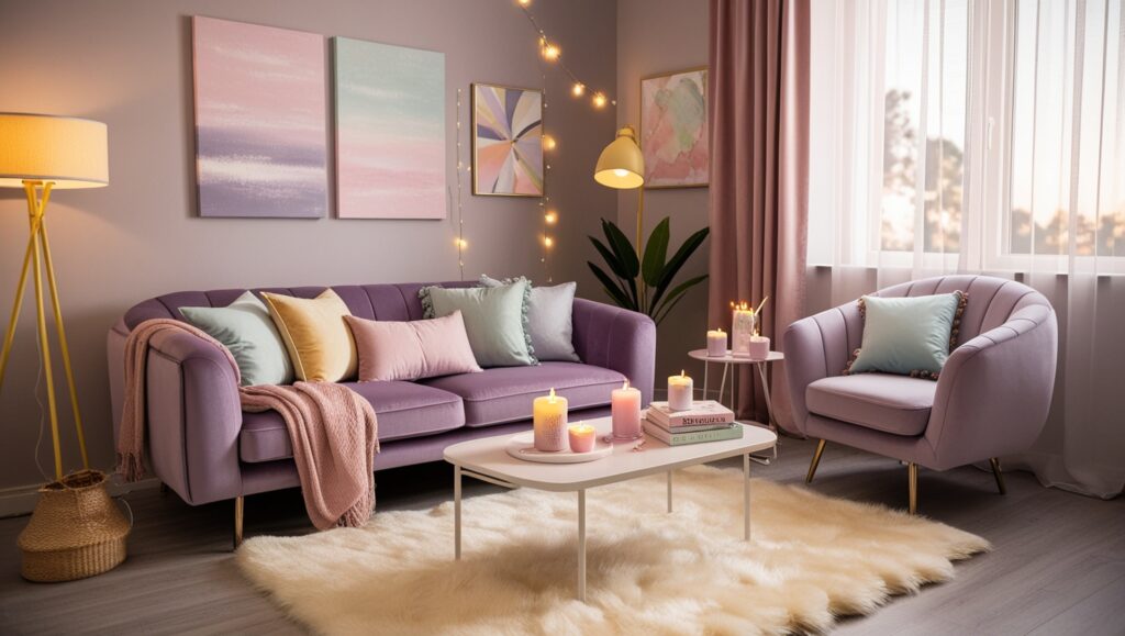 decorated cozy apartment