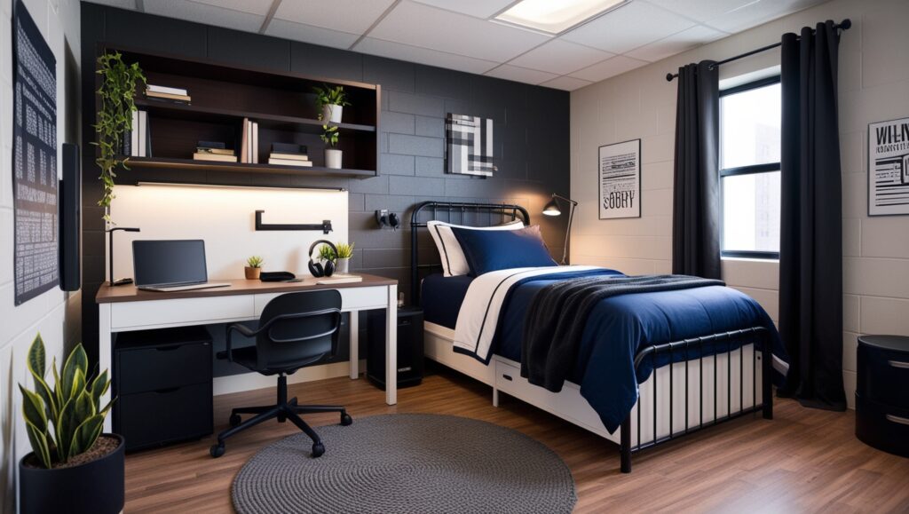 boys dorm room