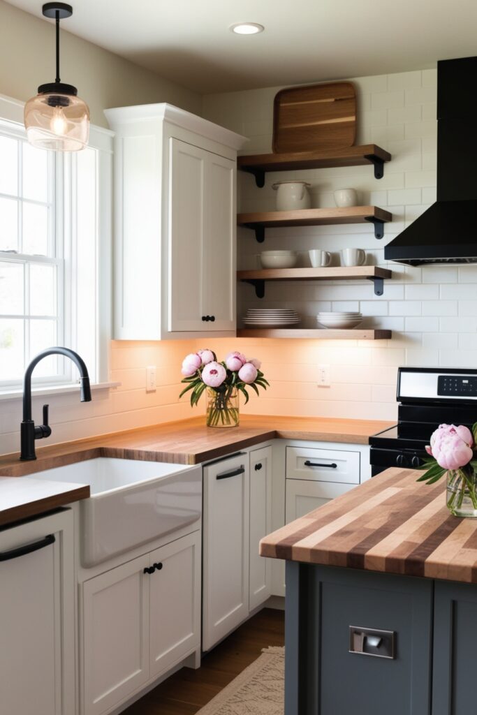 modern farmhouse kitchen (2)