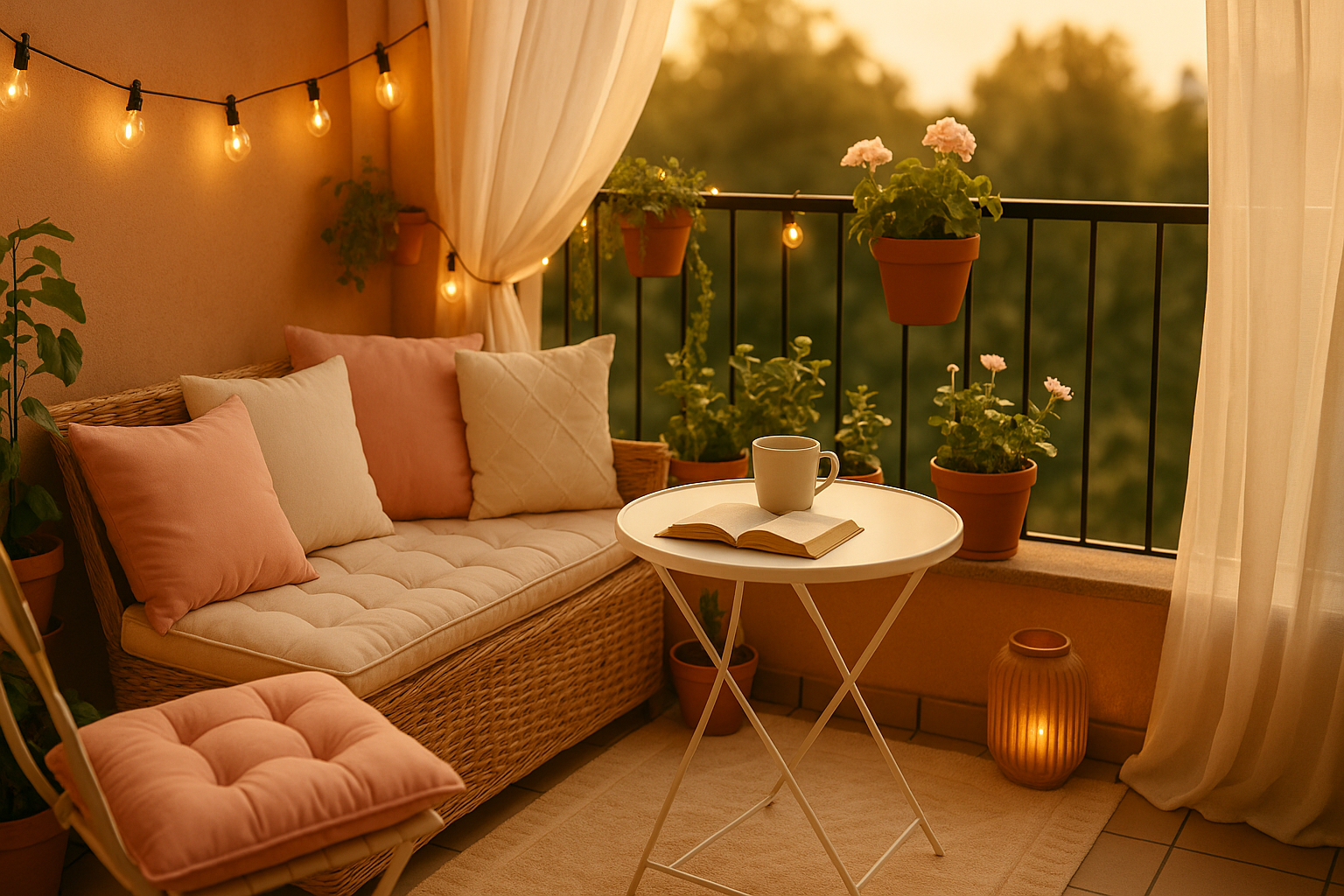 small balcony
