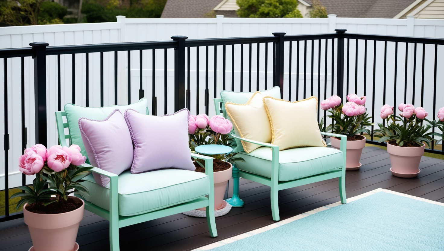 railing around deck