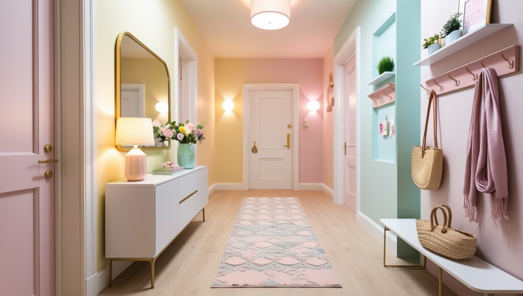 beautiful entry hallway