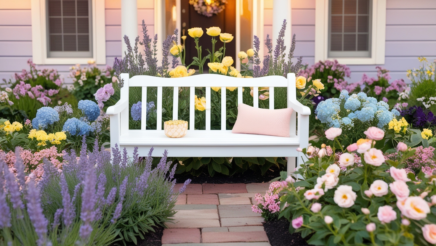 landscaping in front yard