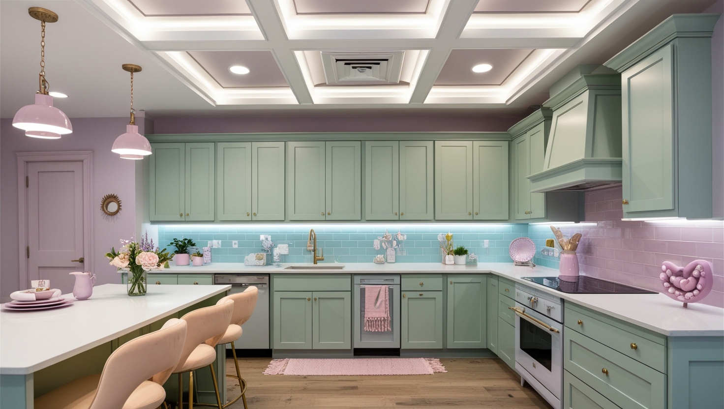 beautiful kitchen ceiling