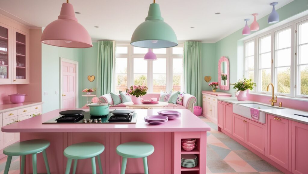 beautiful open kitchen