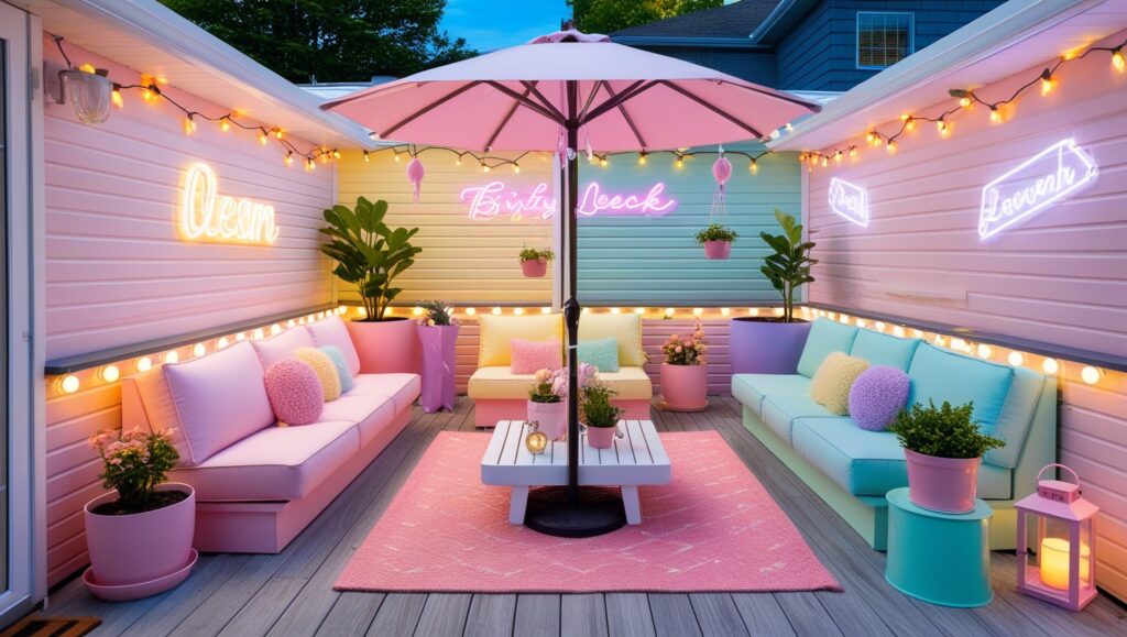 beautiful patio deck