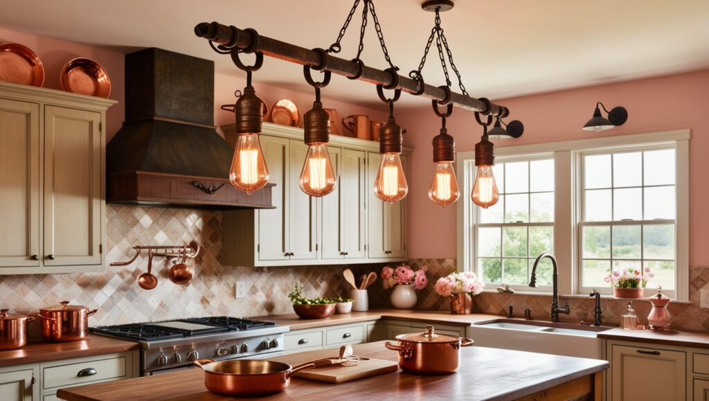 beautiful rustic kitchen