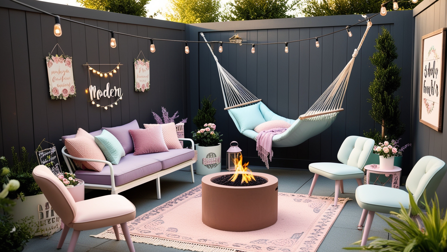 simple backyard