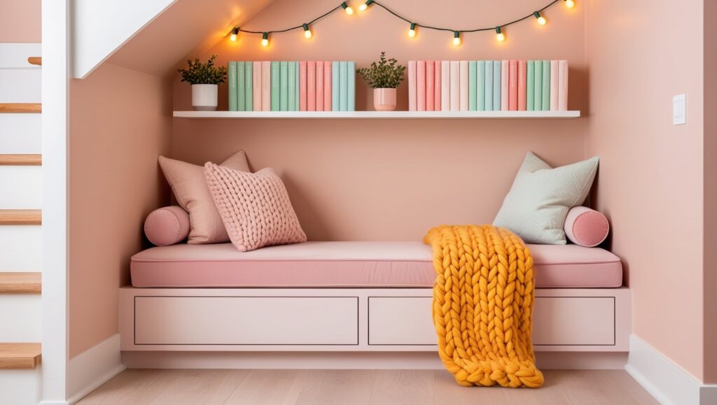 under staircase space