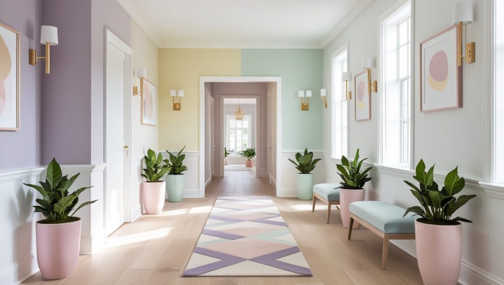 upstairs hallway