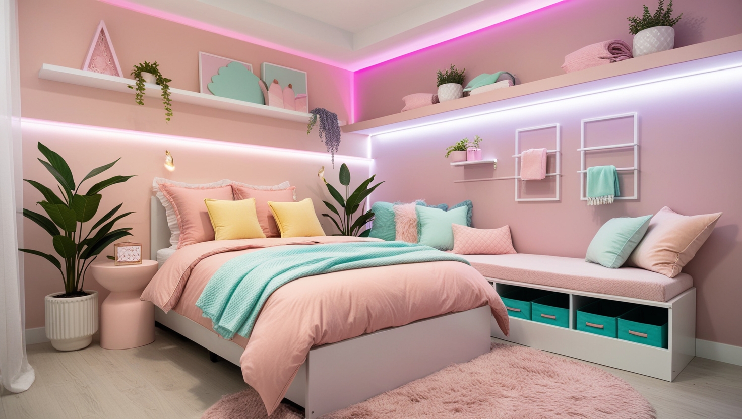 small organized room